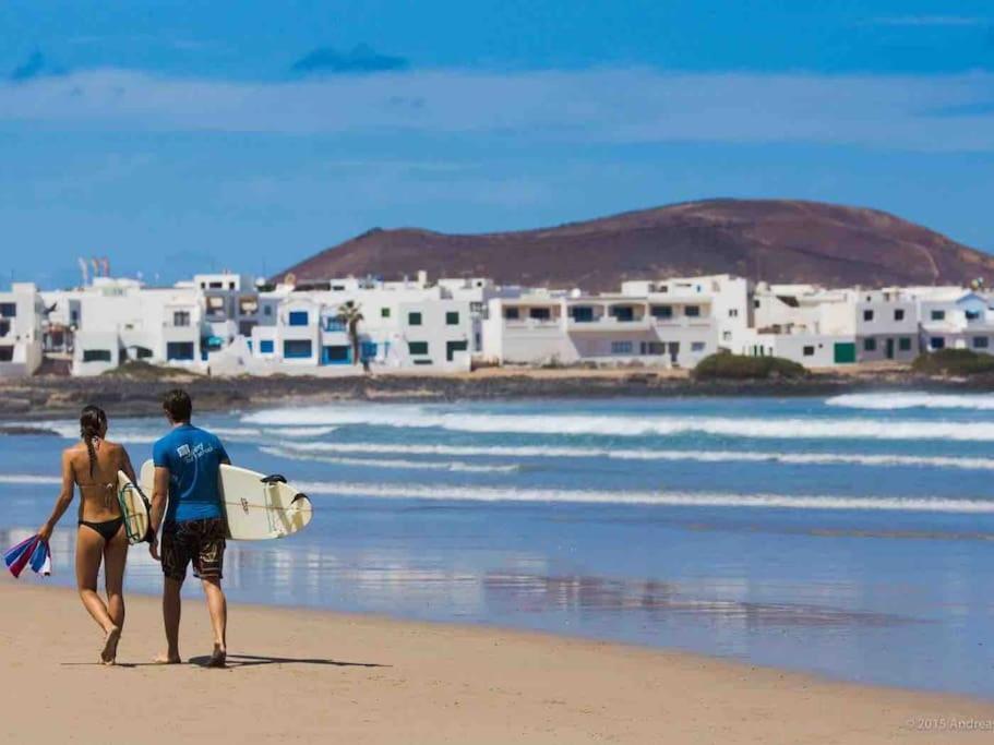 Famara, Apto. En Zona Tranquila A 200M Del Mar. Exterior foto